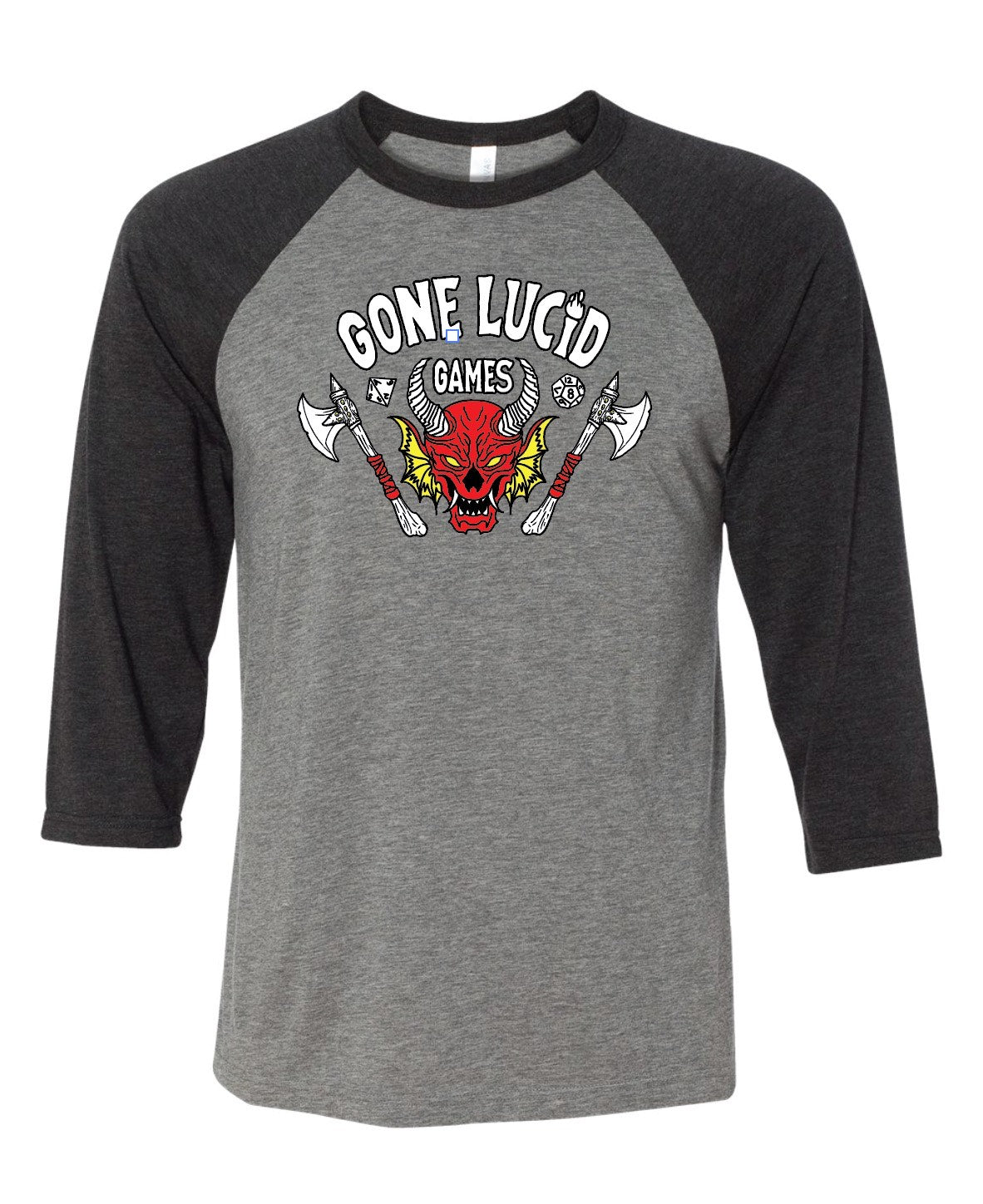 Gone Lucid Hellfire Baseball Tee