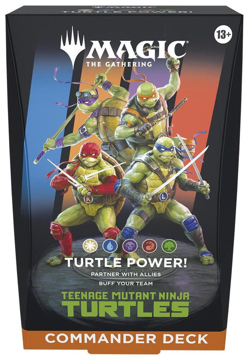 Teenage Mutant Ninja Turtles Commander Deck - Turtle Power! - Commander: Teenage Mutant Ninja Turtles