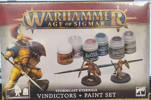 Warhammer - Age of Sigmar - Stormcast Eternals - Vindictors + Paint Set
