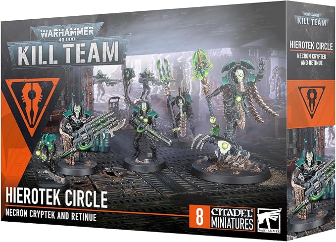 Warhammer 40k - Kill team - Hierotek Circle - Necron Cryptek and Retinue