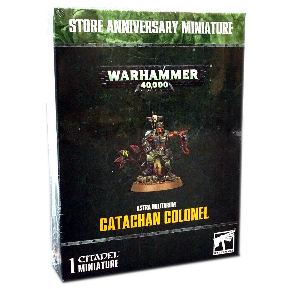 Warhammer 40k - Store Anniversary Miniature - Astra Militarium - Catachan Colonel
