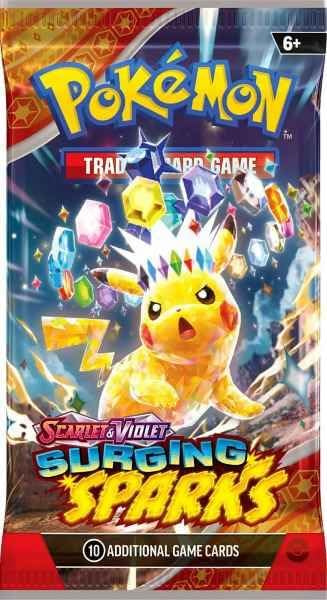 Pokemon TCG Surging Spark – Single Booster Pack